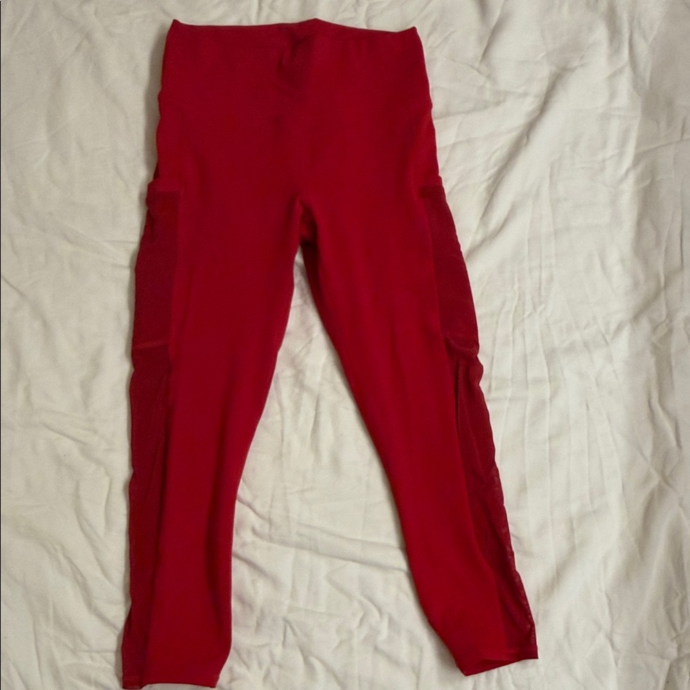 Fabletics Red Leggings